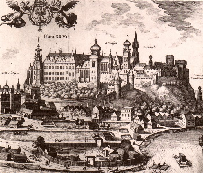 Wawel Hill at 16th century